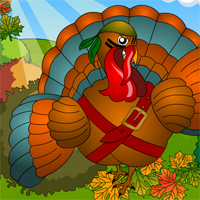 Free online html5 games - Thanksgiving Turkey Survival Mission game 