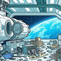 Free online html5 escape games - Cosmic Adventure