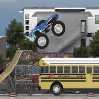 Free online html5 games - Monster Truck Ultimate Ground 2 game 