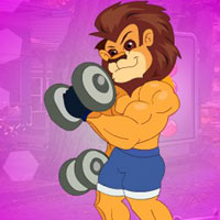 Free online html5 games - G4K Exercise Lion Escape game - Games2rule 
