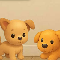 Free online html5 escape games - 8B Puppy Friends Rescue
