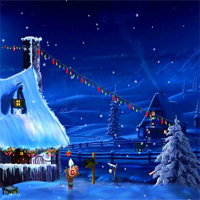 Free online html5 games - EnaGames The Frozen Sleigh-Bishop House Escape game 