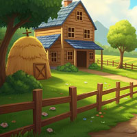 Free online html5 escape games - Farm House Cow Escape Game