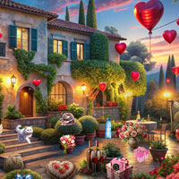 Free online html5 games - Sunset Romance game 