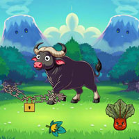 Free online html5 escape games - Free The Locked Buffalo