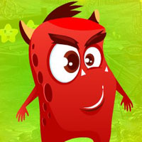 Free online html5 games - G4K Spooky Red Creature Escape game 