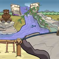 Free online html5 games - Games2Jolly Feed The Hungry Bear game 