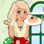 Free online html5 games - Mia Cooking Fruit Pancake game 