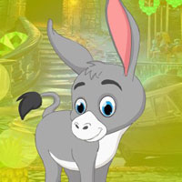 Free online html5 games -  G4K Fairly Donkey Escape game 