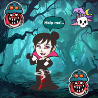 Free online html5 escape games - Wow Cursed Angel Into Vampire