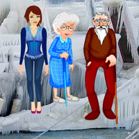 Free online html5 games - Winter Hurricane Escape game - Games2rule 