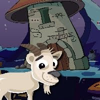 Free online html5 games - GFG Mountain Claim Goat Rescue game 