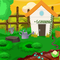 Free online html5 games - 8bGames Chicken Farm Escape game 