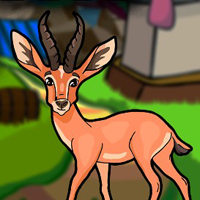 Free online html5 games - G2J Funny Gazelle Escape game 