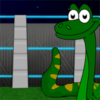 Free online html5 games - MouseCity Escape Dinosaur Island game 