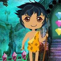 Free online html5 games - Games4king Prehistoric Man Rescue game 