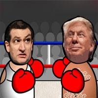 Free online html5 games - Election Punch Off game 