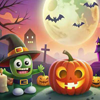 Free online html5 games - Finding Halloween Candy Bag game 
