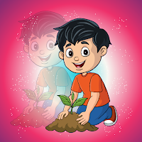 Free online html5 games - G2J Help The Boy Planting game - Games2rule 