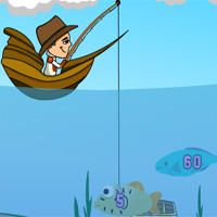 Free online html5 games - Odd Fisherman Mathnook game 