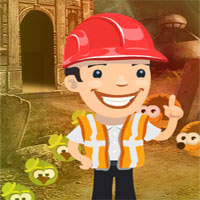 Free online html5 games - G4K Happy Engineer Escape game 
