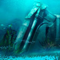 Free online html5 games - Desolate Underwater Place Escape HTML5 game 