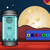 Free online html5 escape games - Save the Astronaut from Mars