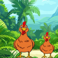 Free online html5 escape games - Jungle Goat Rescue