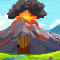 Free online html5 escape games - G2M Volcano Dino Rescue