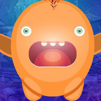 Free online html5 games - G4K Cowardice Creature Escape game 