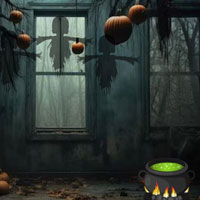 Free online html5 games - Girl Escape From Spooky House HTML5 game 