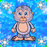 Free online html5 games - Snow Monkey Rescue game 
