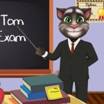 Free online html5 games - Talking Tom Lawyer Exam game 