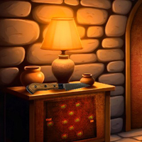 Free online html5 games - Magician Dwarf Man Escape game 