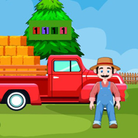 Free online html5 games - G2J Farmer Van Escape game 