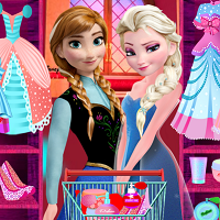 Free online html5 games - Elsa and Anna prom prep game 