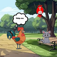 Free online html5 escape games - Rooster Spot The Family