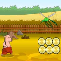 Free online html5 games - When Pigs Flee Myplayyard game 