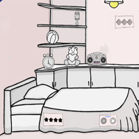 Free online html5 games - Games2Jolly Simple White And Black Room Escape game 