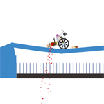 Free online html5 games - Happy Wheels Demo game 