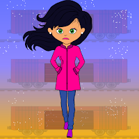 Free online html5 games -  FG Foreign Girl Escape game - Games2rule 