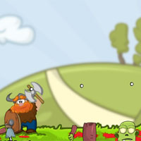 Free online html5 games - Vikings Vs Zombies game 