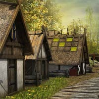 Free online html5 games - 365Escape Viking Village game 