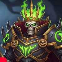 Free online html5 escape games - Cursed Skeleton King Escape 