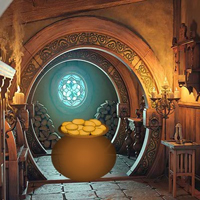 Free online html5 games - Arched Hobbit House Escape HTML5 game - Games2rule 