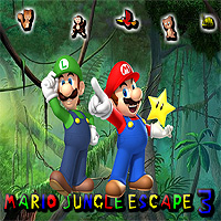 Free online html5 games - Mario Jungle Escape 3 game 