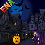 Free online html5 games -  Halloween Town Escape game - Games2rule 