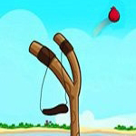Free online html5 games - Angry Birds Slingshot game 