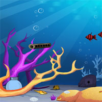 Free online html5 games - Games4Escape Deep Sea Fishes Rescue game 