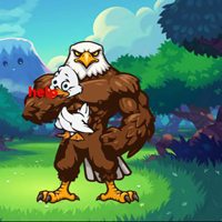Free online html5 escape games -  Wow Duck Escape From Eagle